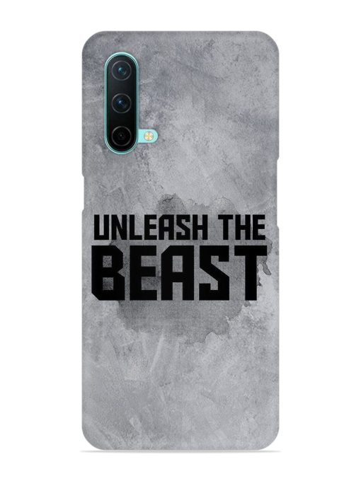 Unleash The Beast Snap Case for Oneplus Nord Ce (5G) Zapvi