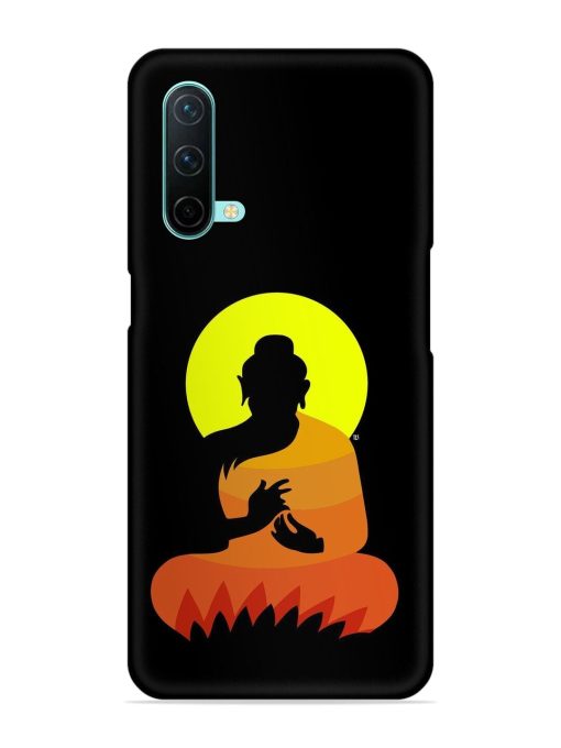 Buddha Art Black Snap Case for Oneplus Nord Ce (5G) Zapvi