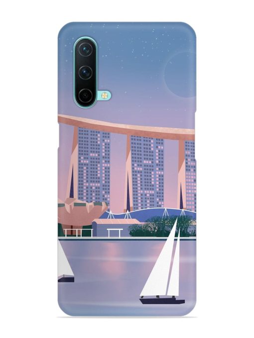 Singapore Scenery Architecture Snap Case for Oneplus Nord Ce (5G) Zapvi