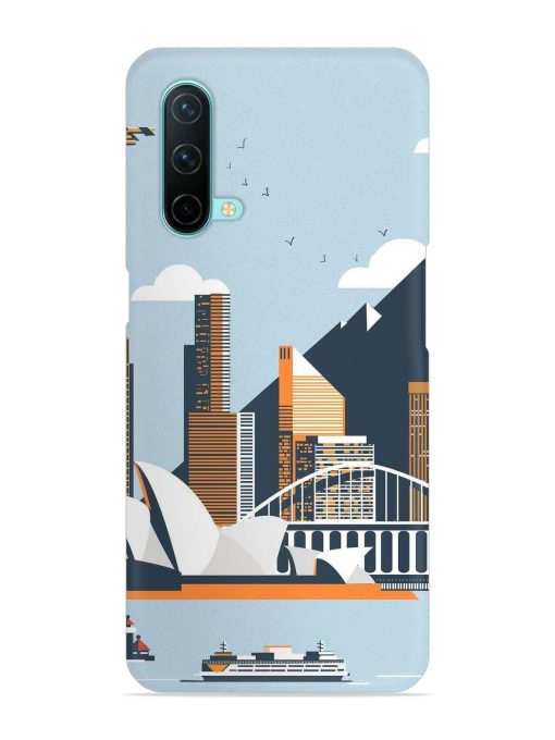 Sydney Opera Landscape Snap Case for Oneplus Nord Ce (5G) Zapvi