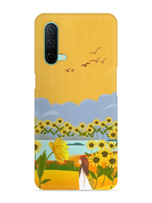 Beginning Of Autumn Snap Case for Oneplus Nord Ce (5G) Zapvi