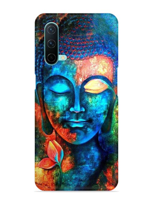 Buddha Painting Snap Case for Oneplus Nord Ce (5G) Zapvi