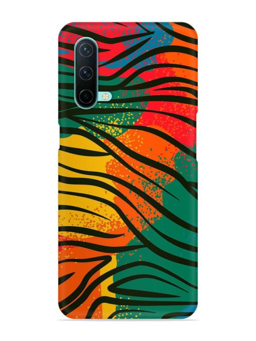 Bright Colorful Snap Case for Oneplus Nord Ce (5G) Zapvi