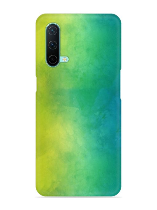 Yellow Green Gradient Snap Case for Oneplus Nord Ce (5G)