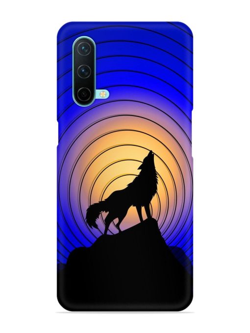 Fox Roaring Design Snap Case for Oneplus Nord Ce (5G) Zapvi