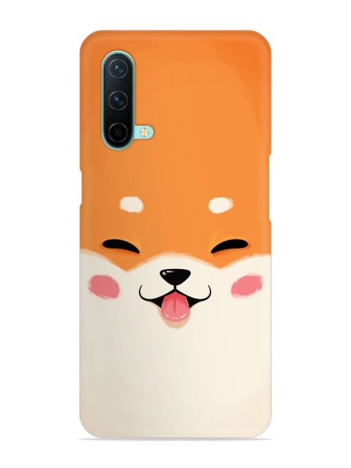 Happy Cat Art Snap Case for Oneplus Nord Ce (5G) Zapvi