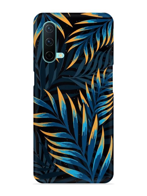 Abstract Leaf Art Snap Case for Oneplus Nord Ce (5G) Zapvi