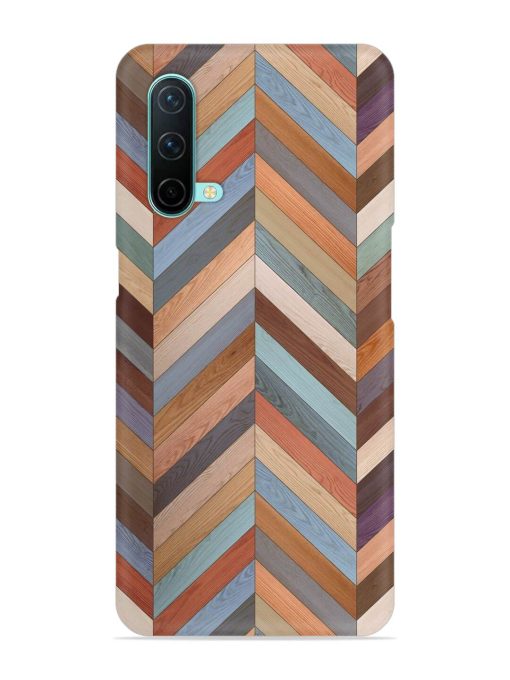 Seamless Wood Parquet Snap Case for Oneplus Nord Ce (5G) Zapvi