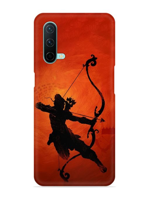 Illustration Lord Rama Snap Case for Oneplus Nord Ce (5G) Zapvi