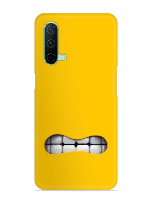 Mouth Character On Snap Case for Oneplus Nord Ce (5G) Zapvi