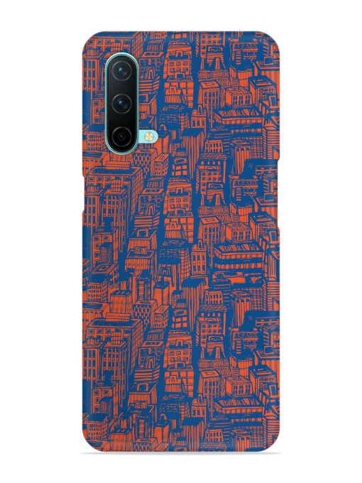 Hand Drawn Seamless Snap Case for Oneplus Nord Ce (5G) Zapvi