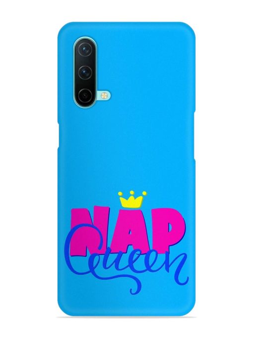 Nap Queen Quote Snap Case for Oneplus Nord Ce (5G) Zapvi