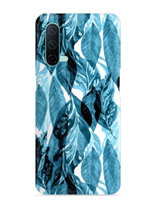 Leaves Pattern Jungle Snap Case for Oneplus Nord Ce (5G)