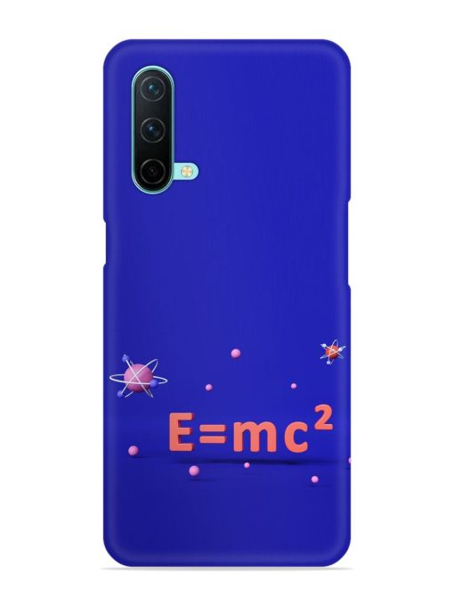 Formula Relativity Equation Snap Case for Oneplus Nord Ce (5G)