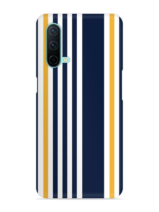 Seamless Stripe Pattern Snap Case for Oneplus Nord Ce (5G)