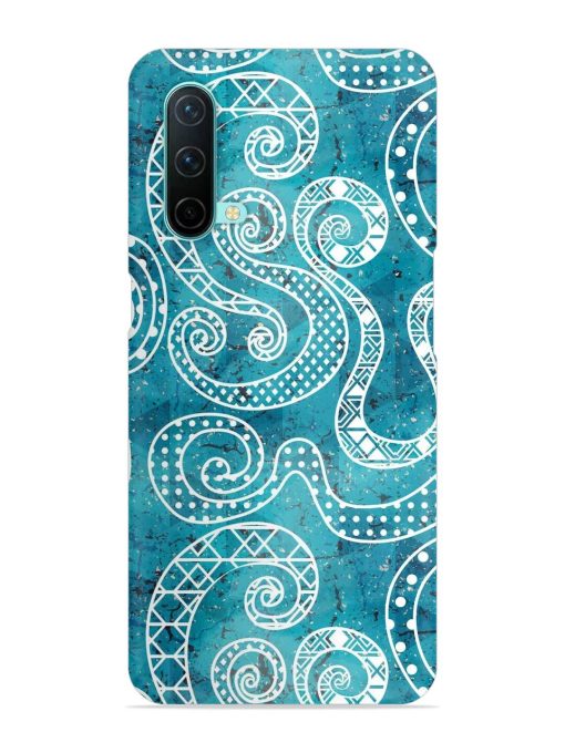 Vintage Curved Seamless Snap Case for Oneplus Nord Ce (5G)