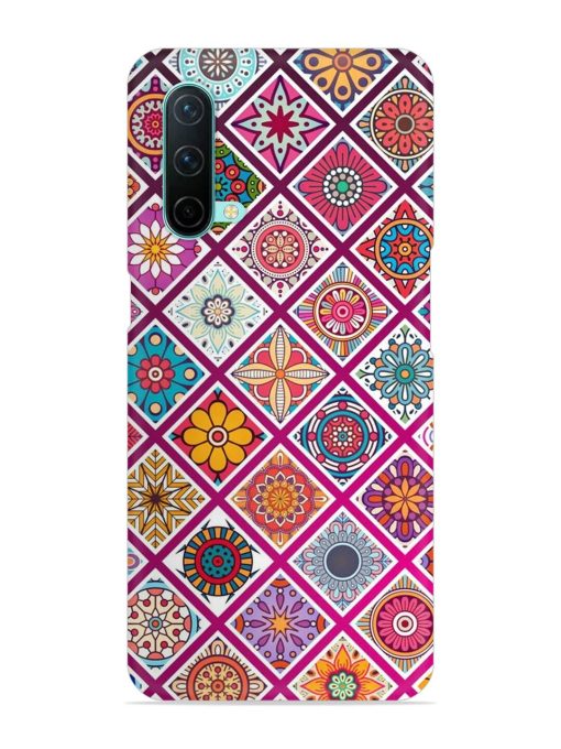 Seamless Tile Pattern Snap Case for Oneplus Nord Ce (5G)