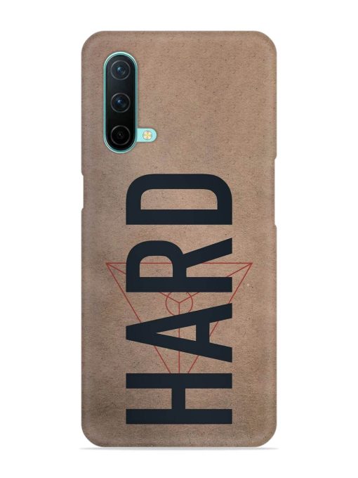 Hard Typo Snap Case for Oneplus Nord Ce (5G)