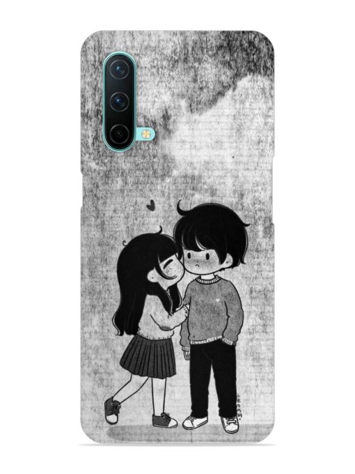 Couple Love Highlights Snap Case for Oneplus Nord Ce (5G) Zapvi