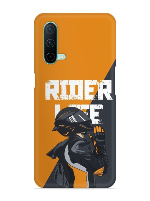 Rider Life Snap Case for Oneplus Nord Ce (5G) Zapvi