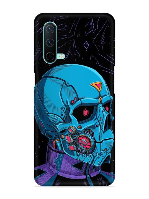 Skull Robo Vector Snap Case for Oneplus Nord Ce (5G)