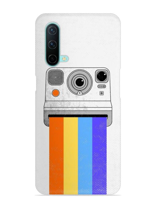 Retro Camera Art Snap Case for Oneplus Nord Ce (5G)