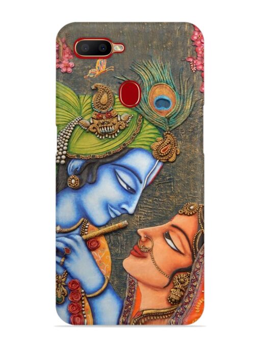 Lord Radha Krishna Flute Art Snap Case for Oppo A11K