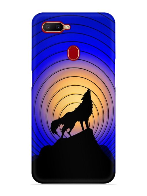 Fox Roaring Design Snap Case for Oppo A11K Zapvi