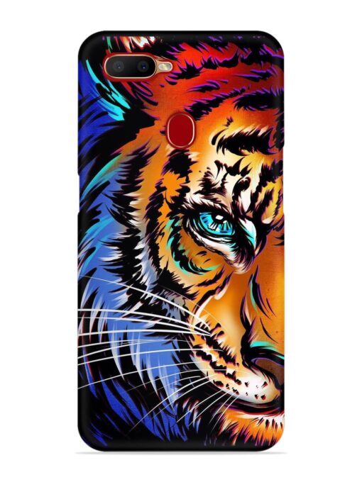 Colorful Lion Art Snap Case for Oppo A11K Zapvi