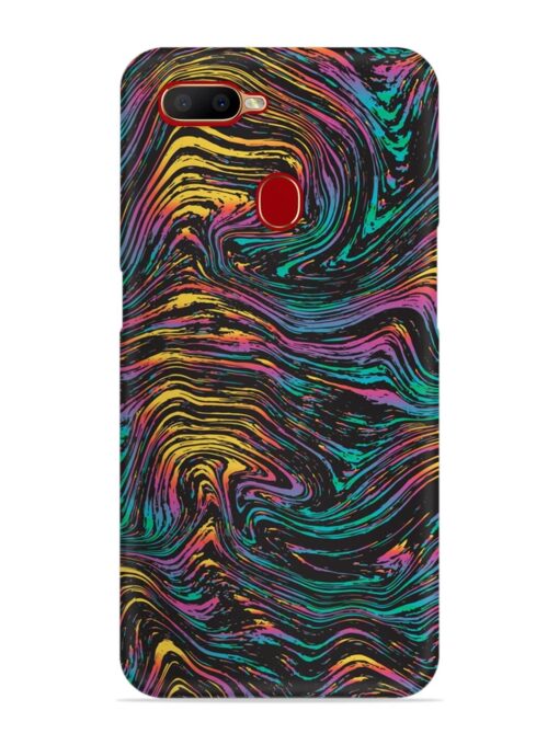 Abstract Liquid Colors Snap Case for Oppo A11K Zapvi