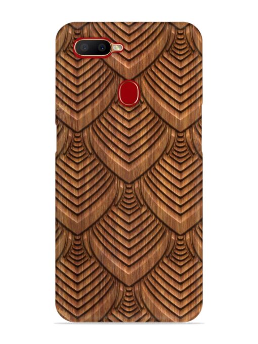 Carved Pattern On Snap Case for Oppo A11K