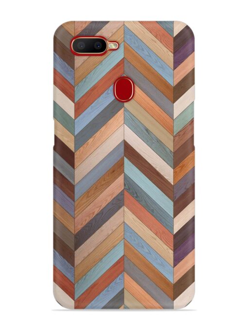 Seamless Wood Parquet Snap Case for Oppo A11K