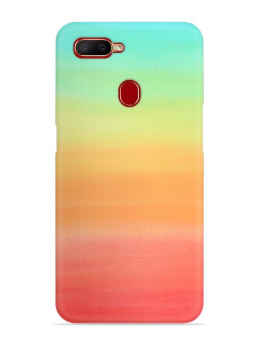 Background Sky Watercolor Snap Case for Oppo A11K Zapvi