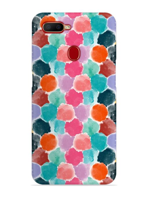 Colorful Seamless Pattern Snap Case for Oppo A11K