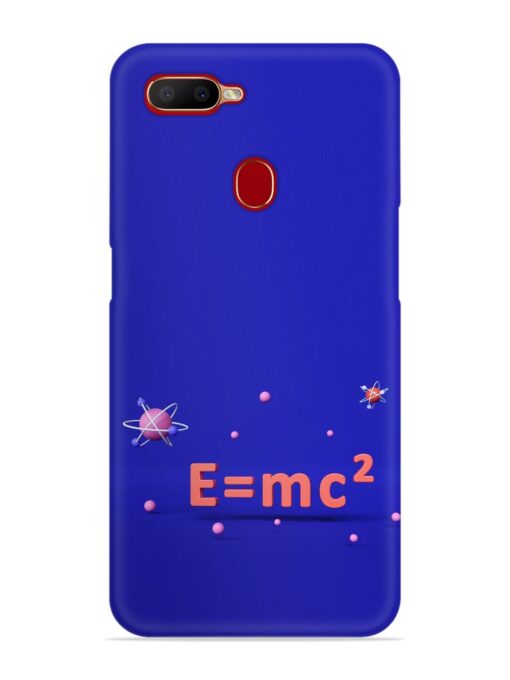 Formula Relativity Equation Snap Case for Oppo A11K Zapvi