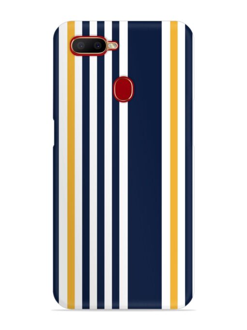 Seamless Stripe Pattern Snap Case for Oppo A11K