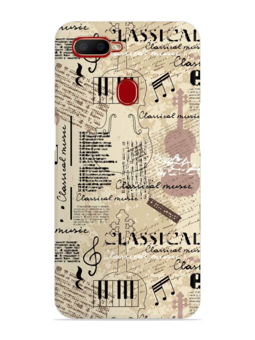 Classical Music Lpattern Snap Case for Oppo A11K