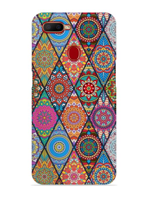 Seamless Tile Pattern Snap Case for Oppo A11K Zapvi