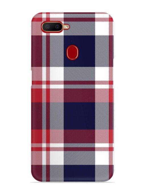 Classic Plaid Tartan Snap Case for Oppo A11K Zapvi