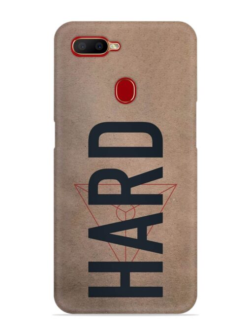 Hard Typo Snap Case for Oppo A11K Zapvi