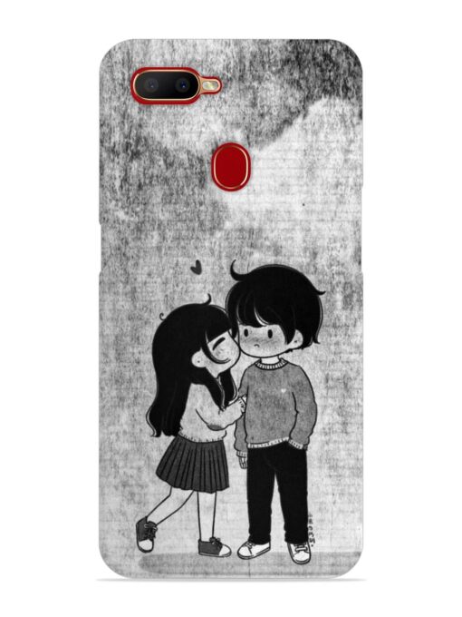 Couple Love Highlights Snap Case for Oppo A11K