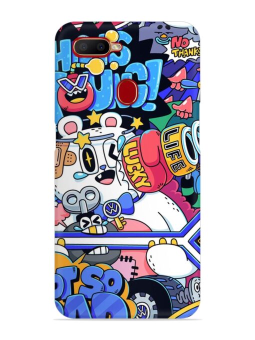 Universal Doodle Snap Case for Oppo A11K