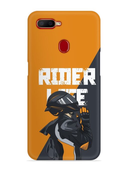 Rider Life Snap Case for Oppo A11K Zapvi