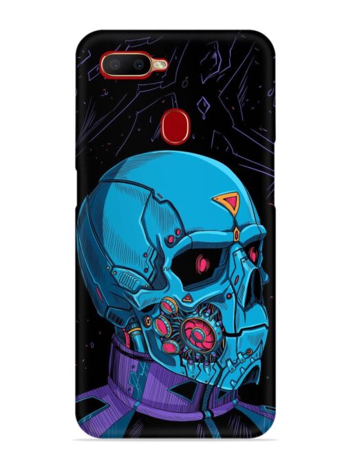 Skull Robo Vector Snap Case for Oppo A11K Zapvi