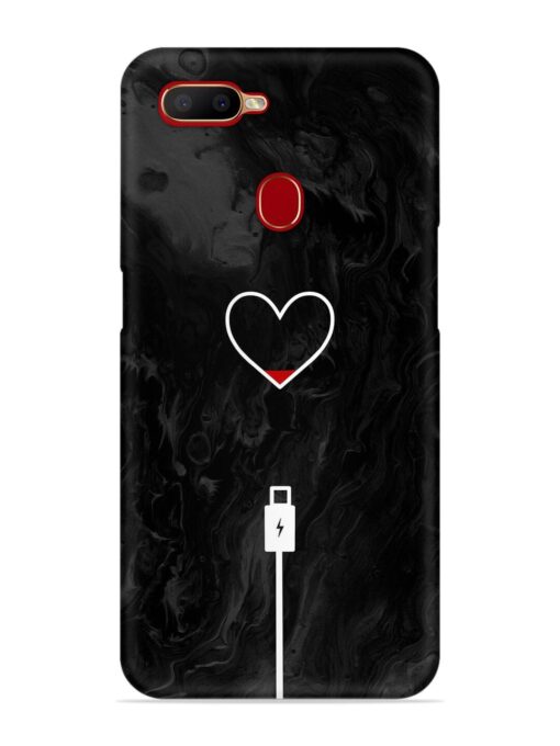 Heart Charging Vector Snap Case for Oppo A11K Zapvi