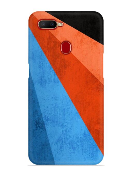 Modern Matte Abstract Snap Case for Oppo A11K Zapvi