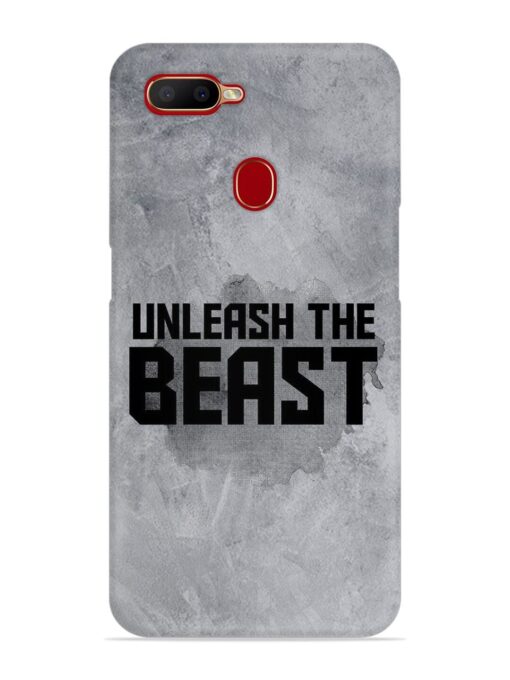 Unleash The Beast Snap Case for Oppo A12 Zapvi