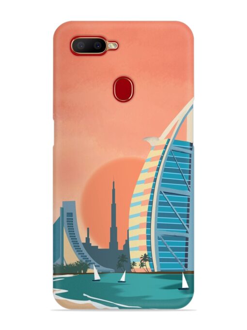 Dubai Architectural Scenery Snap Case for Oppo A12 Zapvi