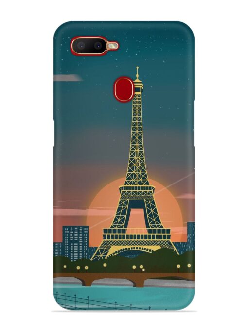 Scenery Architecture France Paris Snap Case for Oppo A12 Zapvi