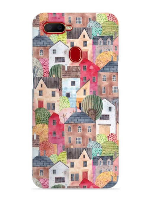 Abstract Seamless Pattern Snap Case for Oppo A12